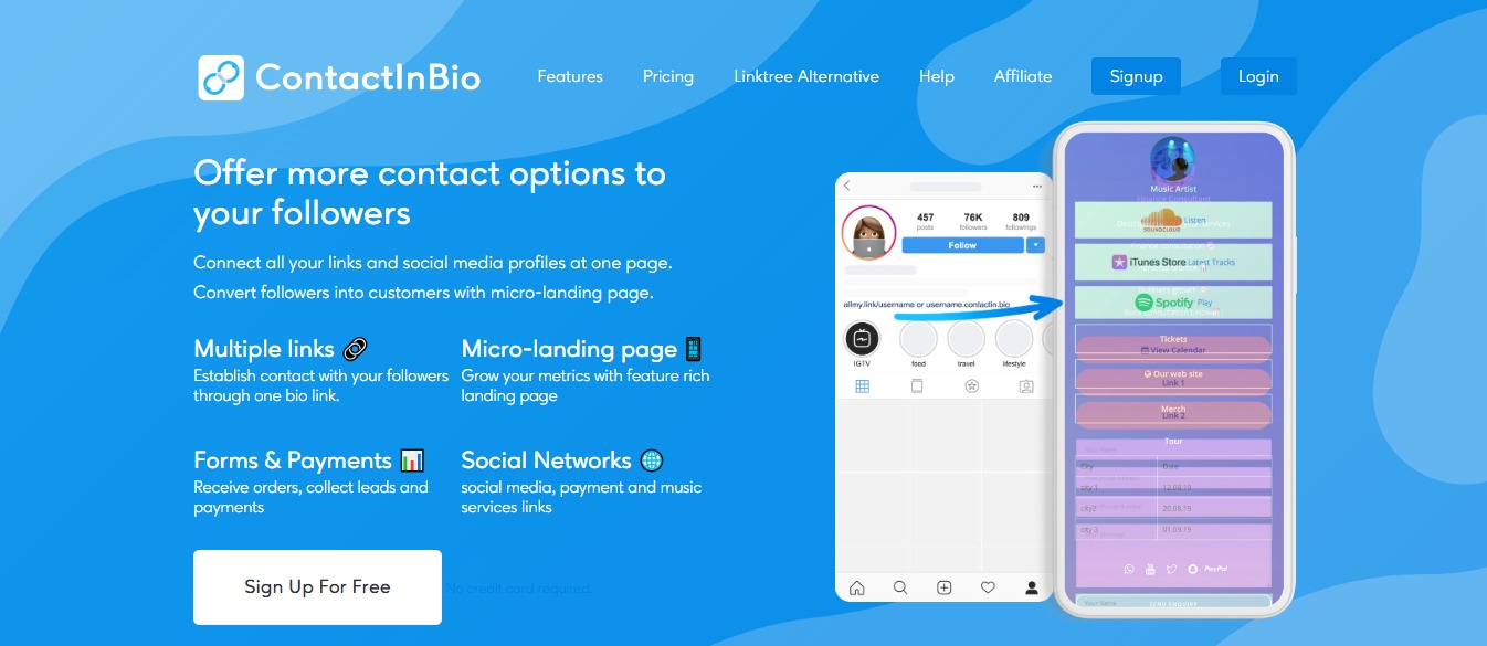 15 Best Link in Bio Tools17