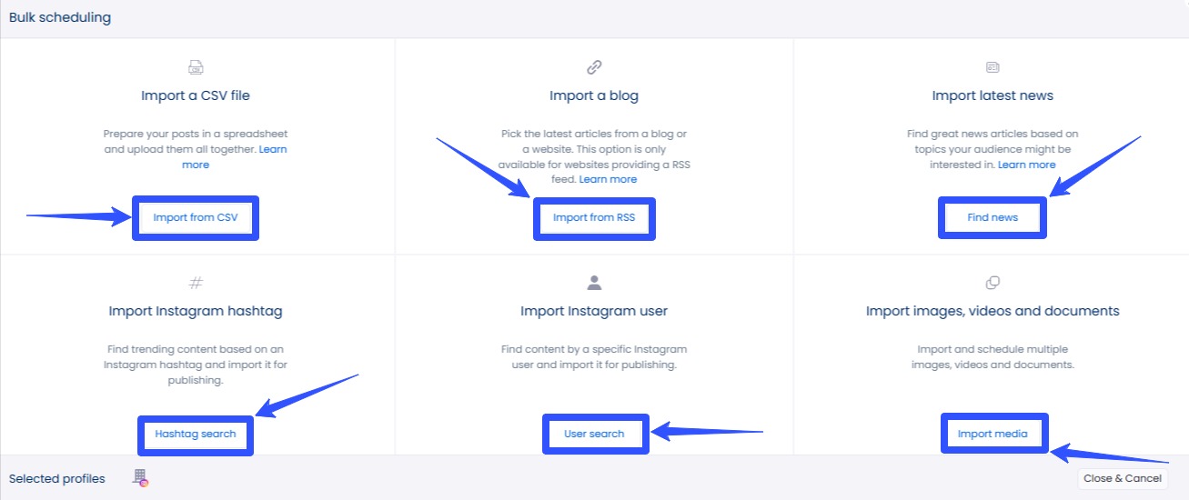 Bulk Scheduling Tools3