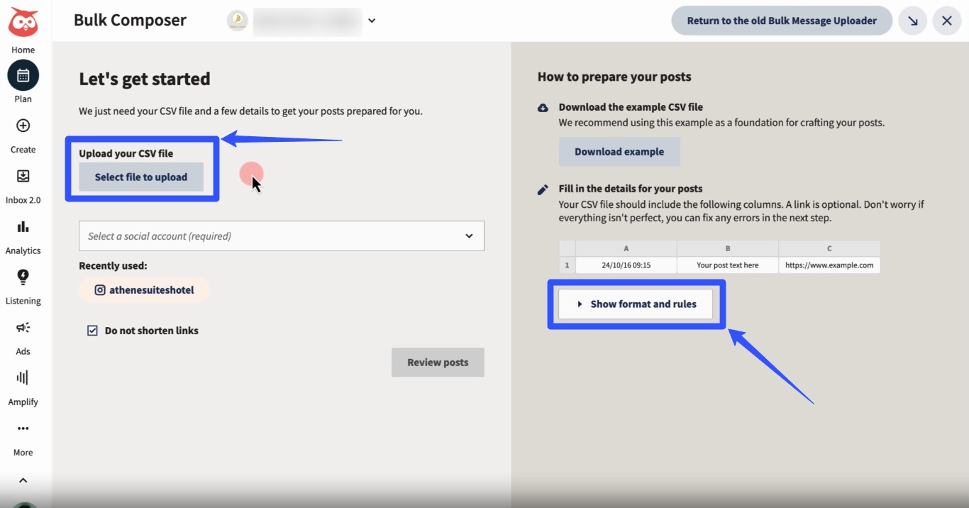 Bulk Scheduling Tools30