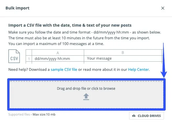 Bulk Scheduling Tools38