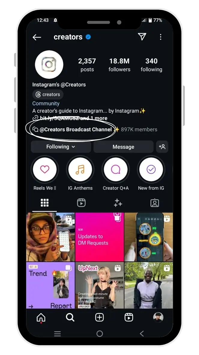 Master Instagram Broadcast Channels. Instagram Creators