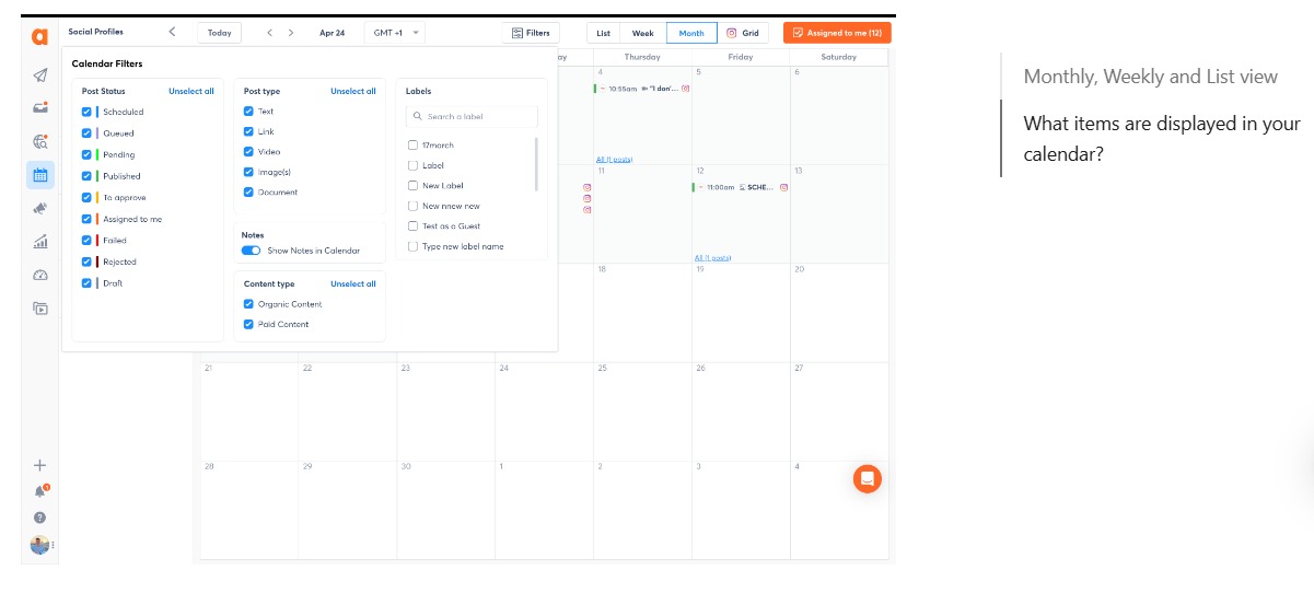 Social Media Calendar Tools