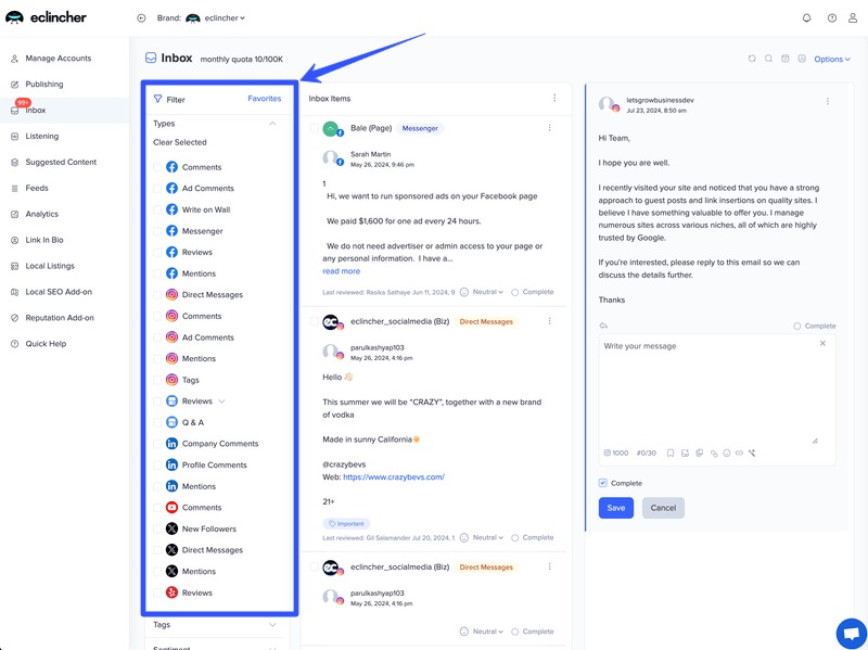 Social Media Engagement Tools38