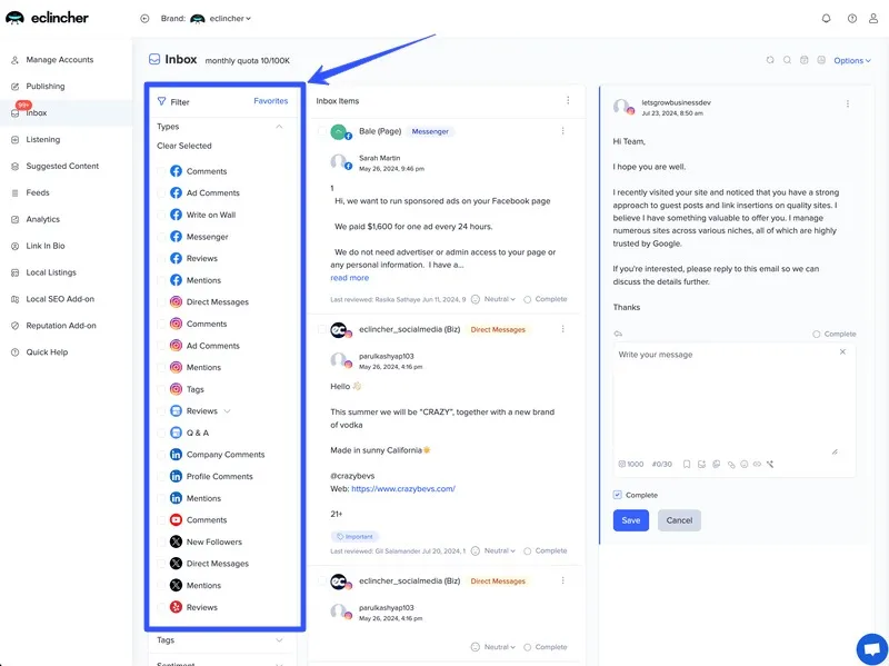 Social Media Engagement Tools38