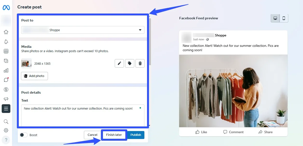 Facebook Draft Post4