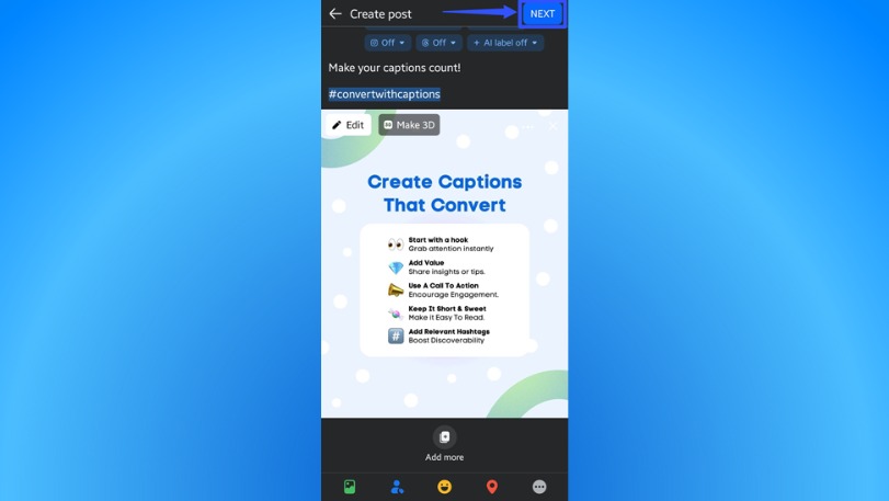 Facebook Draft Post9