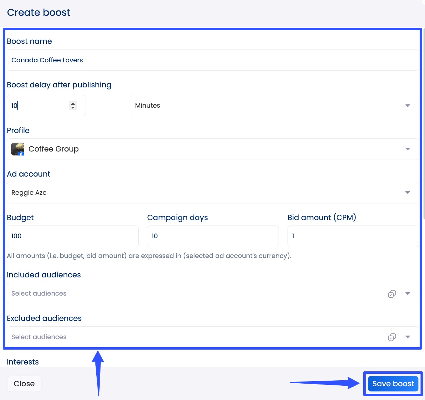 Facebook Post Generator7