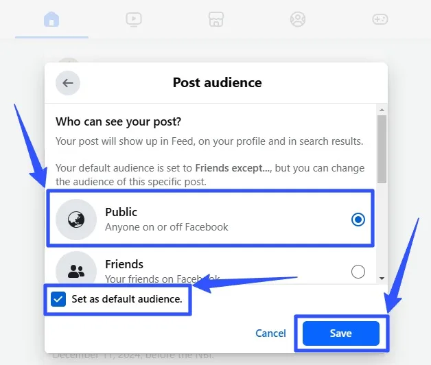How to Make A Post Shareable on Facebook3