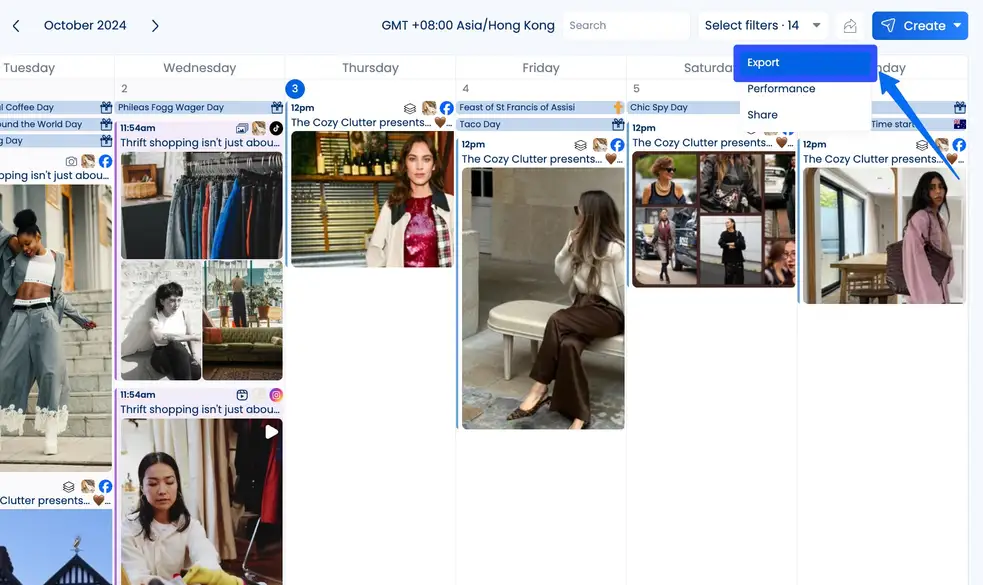 Instagram Content Calendar7Instagram Content Calendar7