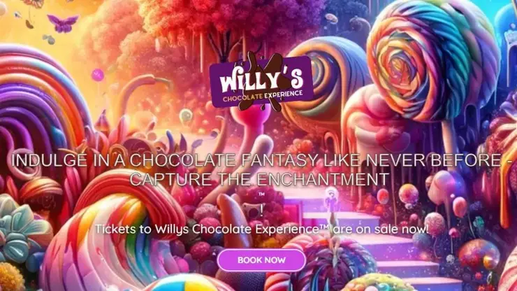 The event used AI-generated images, and reality was very different.