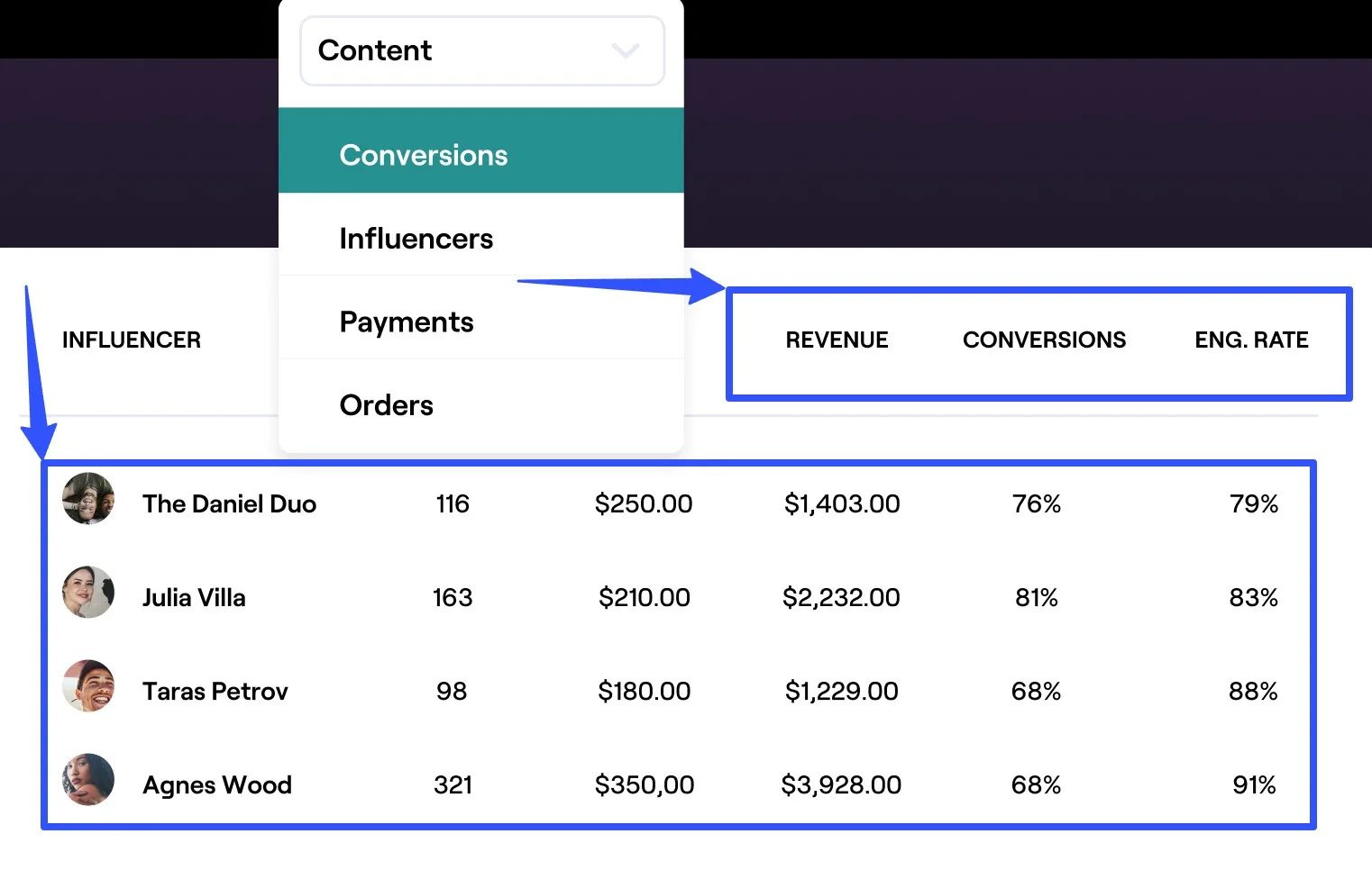 Influencer Analytics13