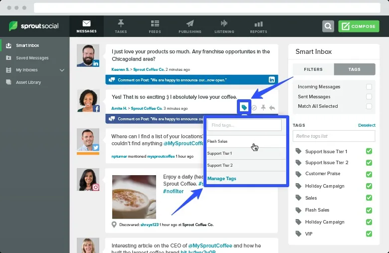 Social Media Inbox Management13