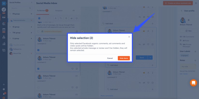 Social Media Inbox Management15