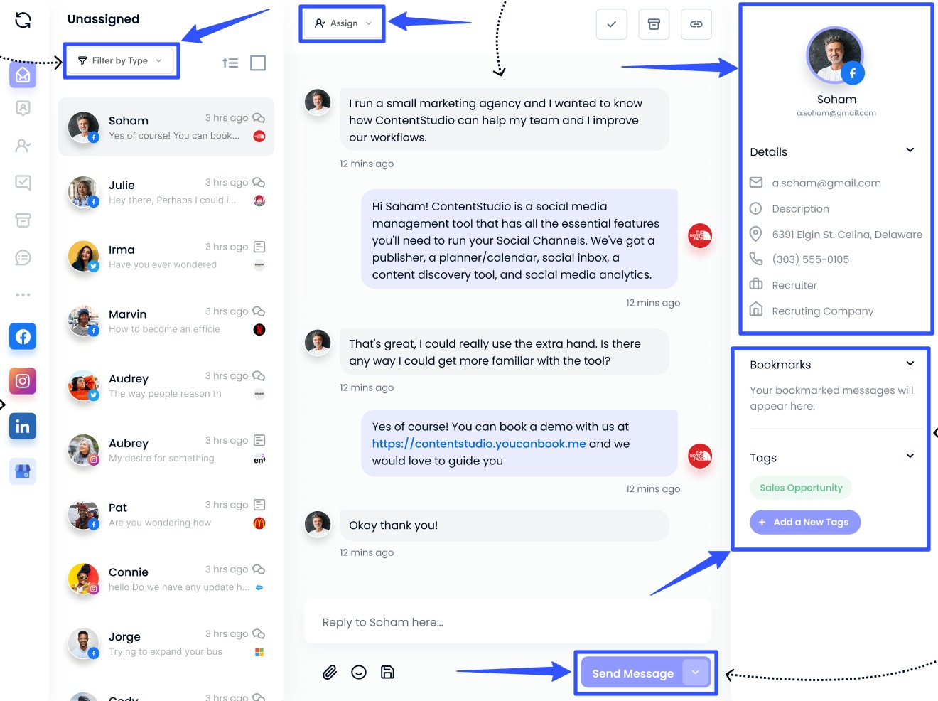 Social Media Inbox Management23