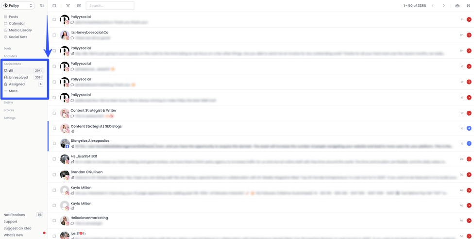 Social Media Inbox Management25