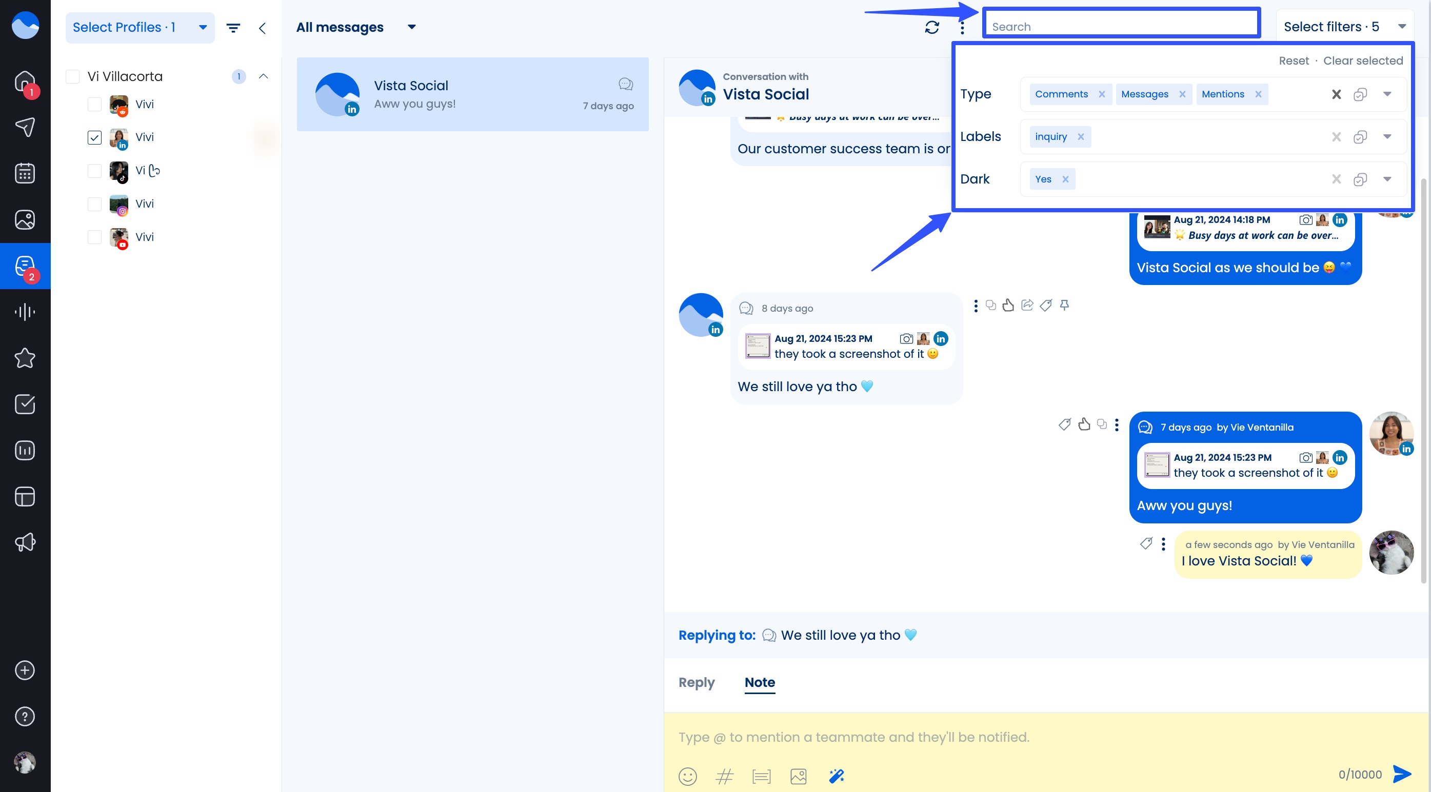 Social Media Inbox Management4