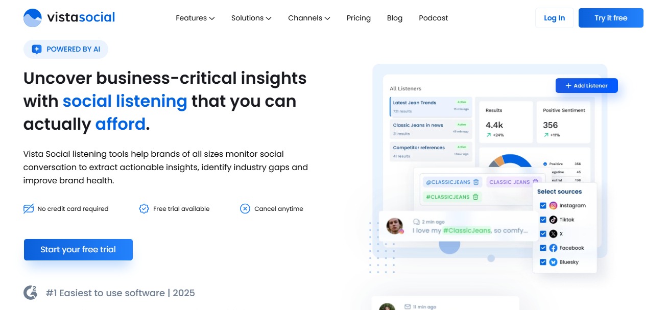 Social Media Listening Platforms1