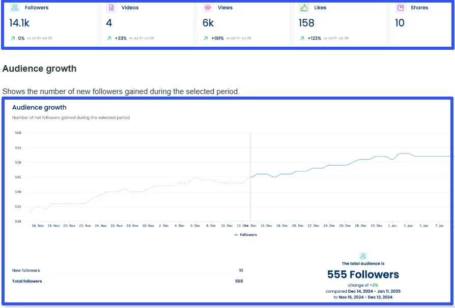 TikTok Analytics Tools4