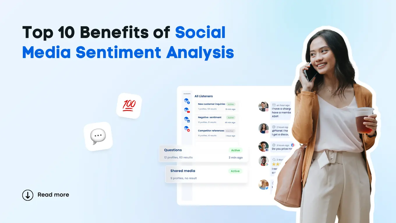 Top 10 Benefits of Social Media Sentiment Analysis | Vista Social