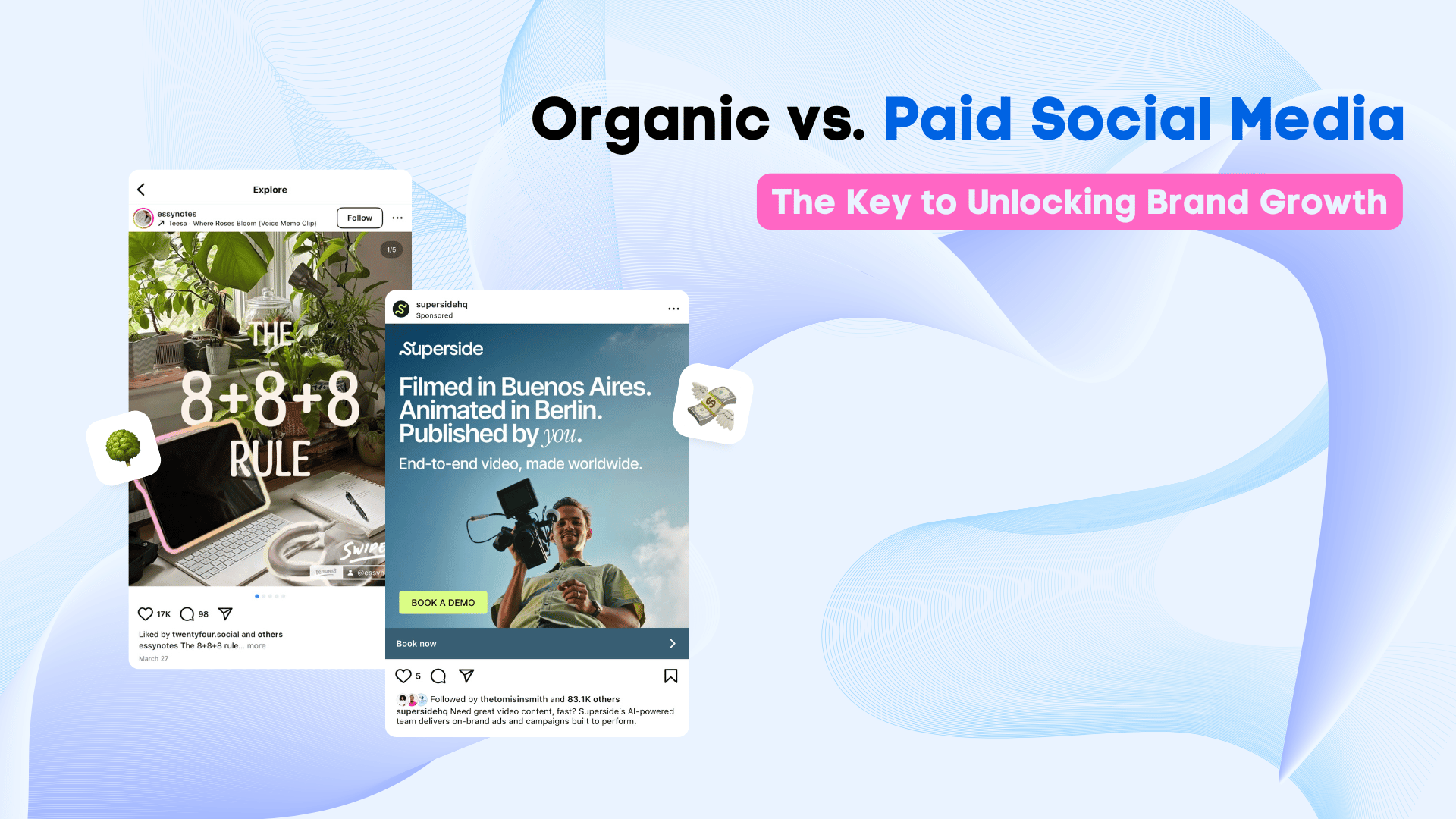 Organic vs. Paid Social Media: The Key to Unlocking Brand Growth