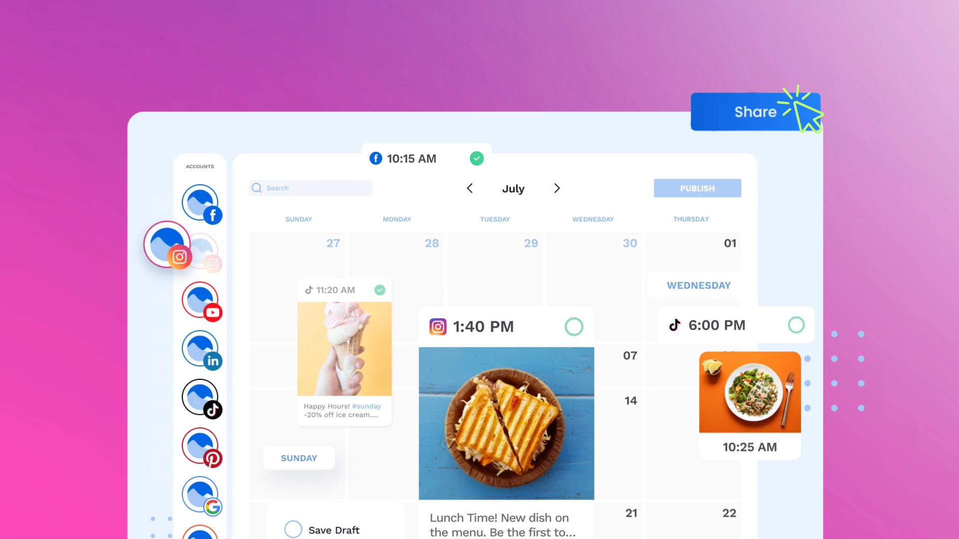 Shared Calendar The Ultimate Social Media Content Planner