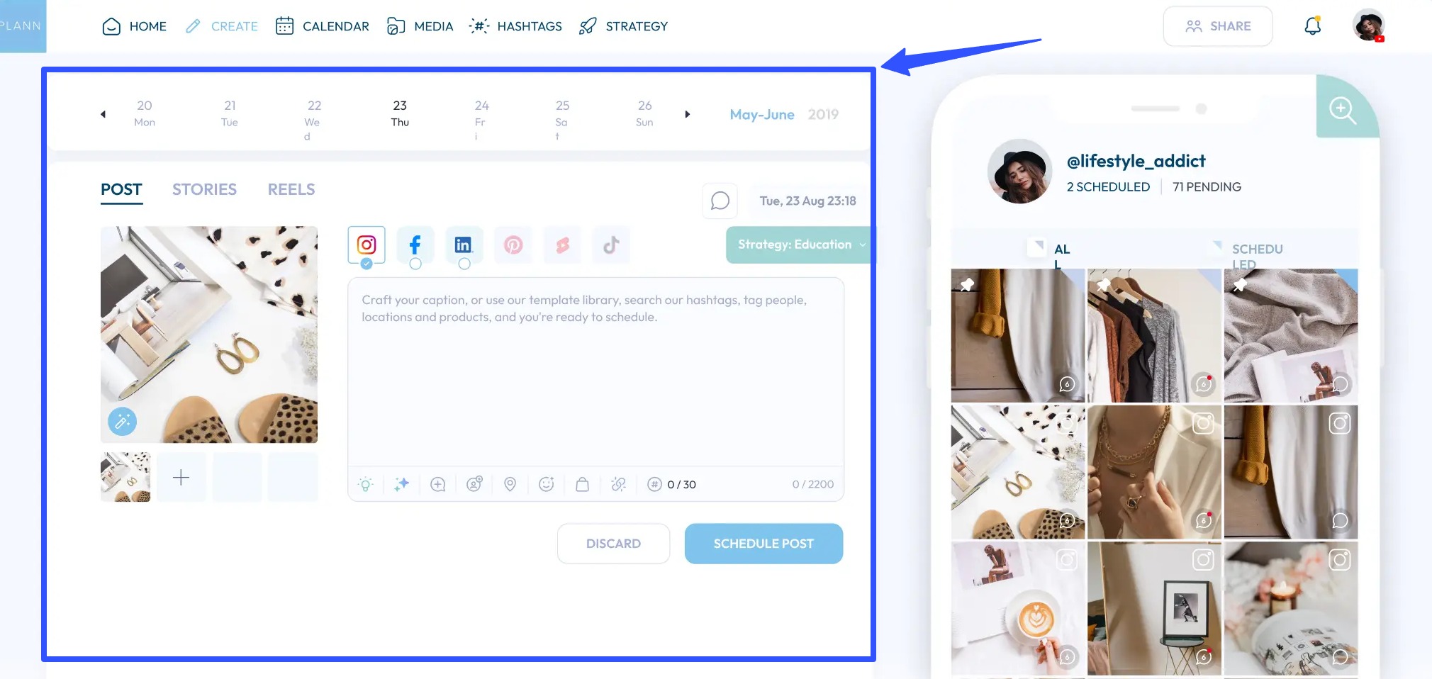 Social Media Planning Tools44