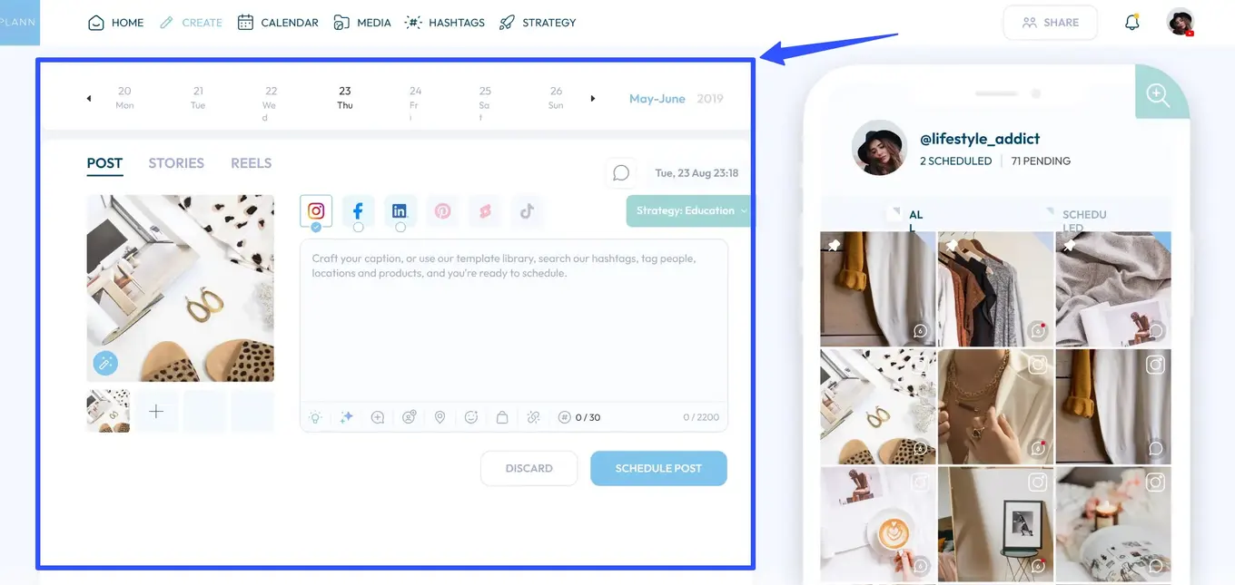 Social Media Planning Tools44