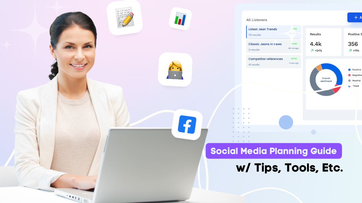 Social Media Planning Guide: w/ Tips, Tools, Etc.