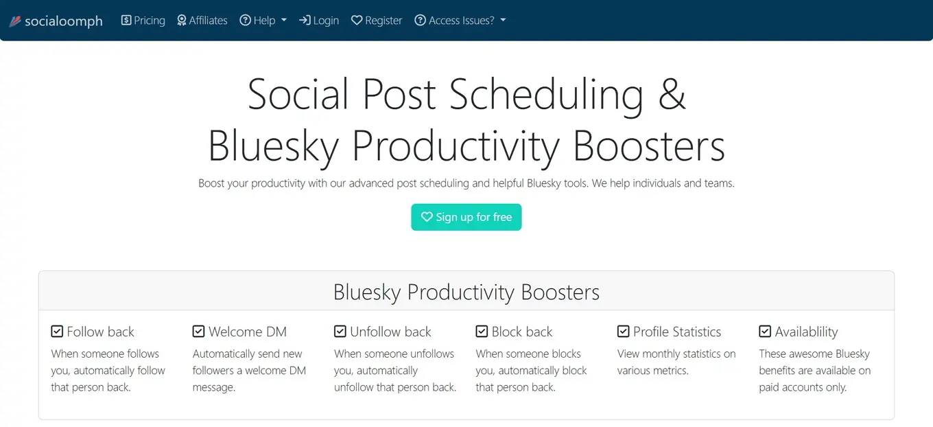 Free Social Media Management Tools24