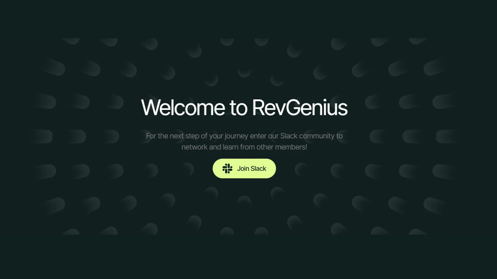 marketing slack communities: RevGenius