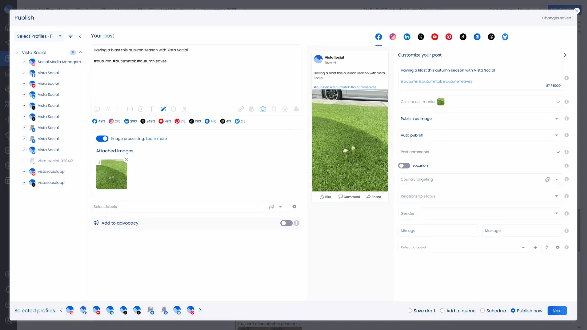  cross-posting on social media: optimizing post for Facebook 