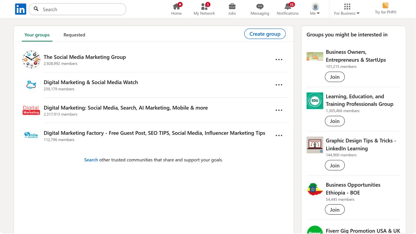 what are linkedin groups?