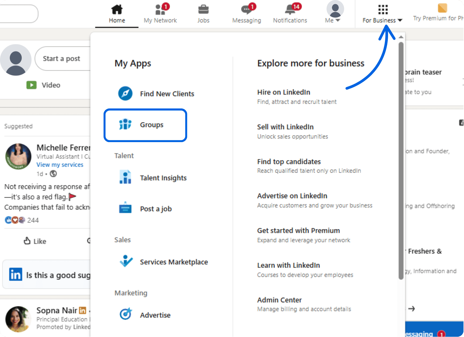 how to create your own linkedin group