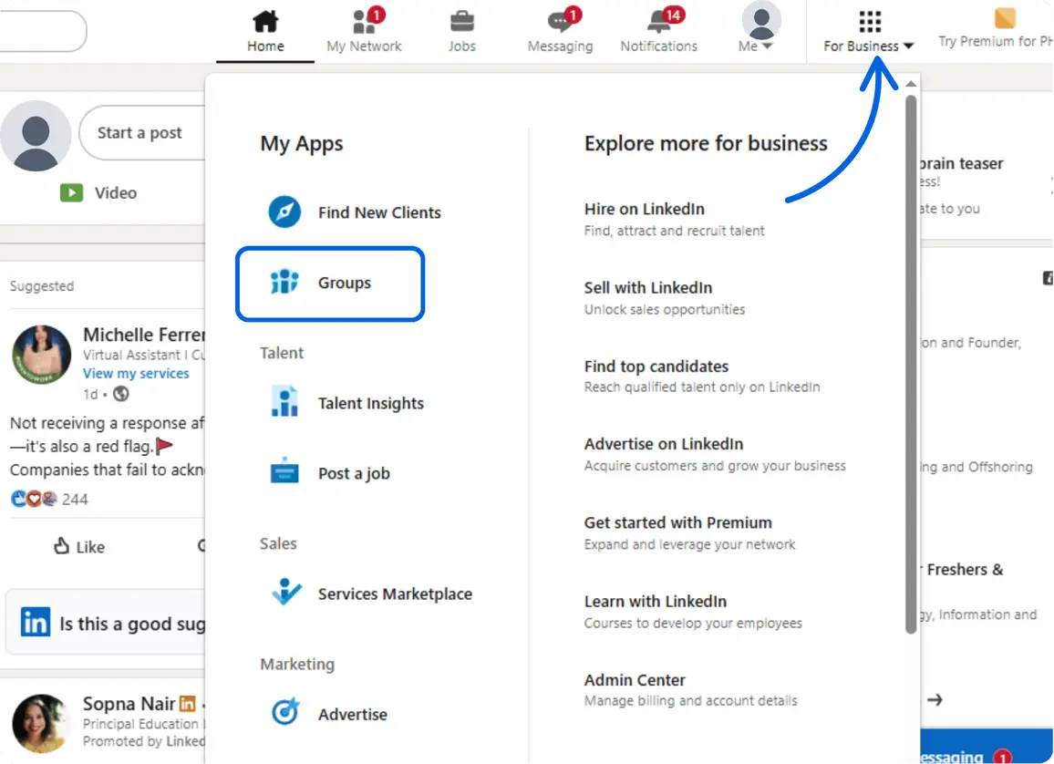 how to create your own linkedin group