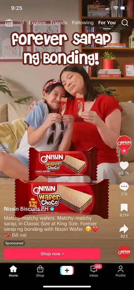 Tiktok vs instagram: tiktok ads