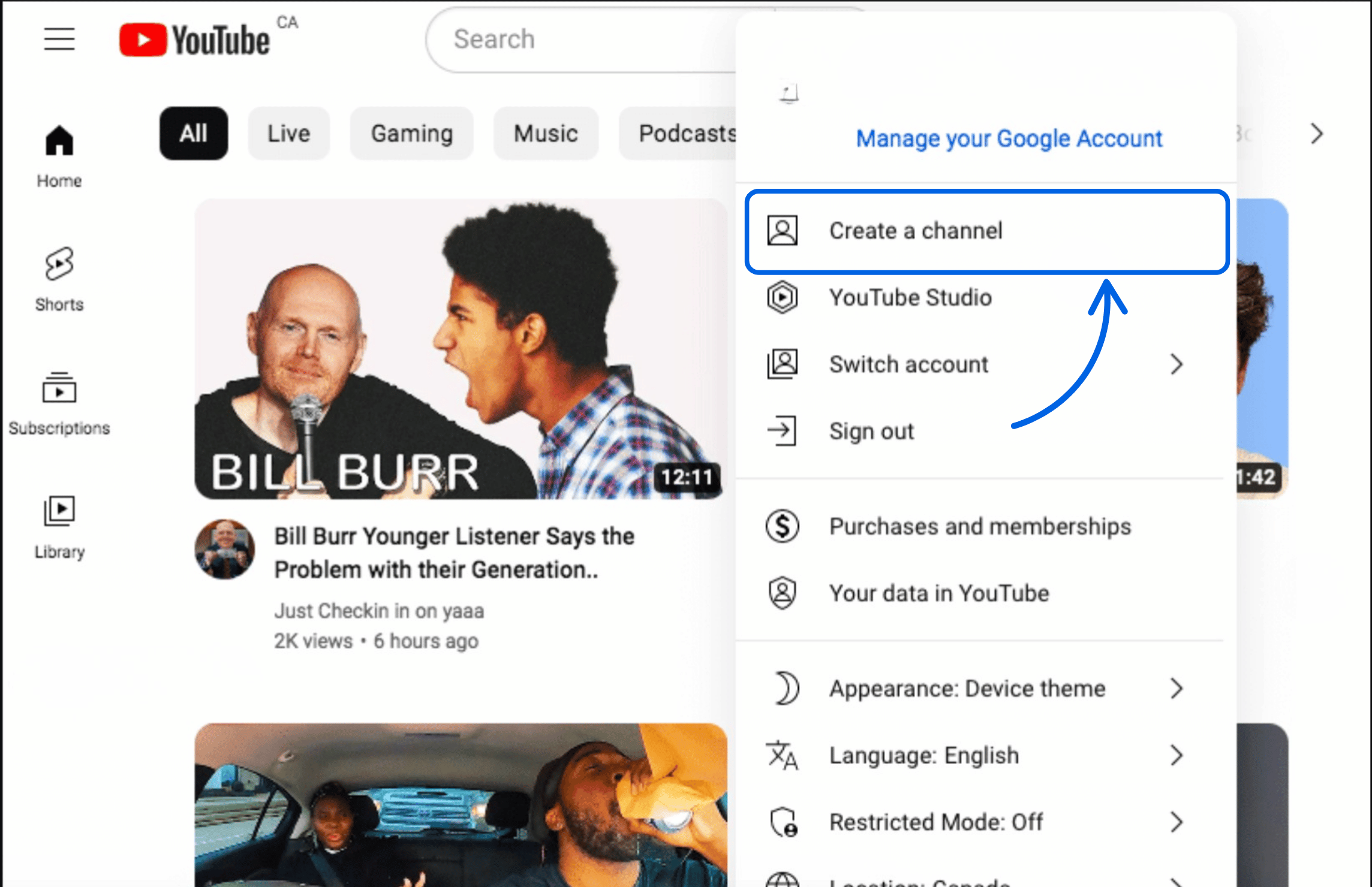 How to Create a YouTube Channel 5
