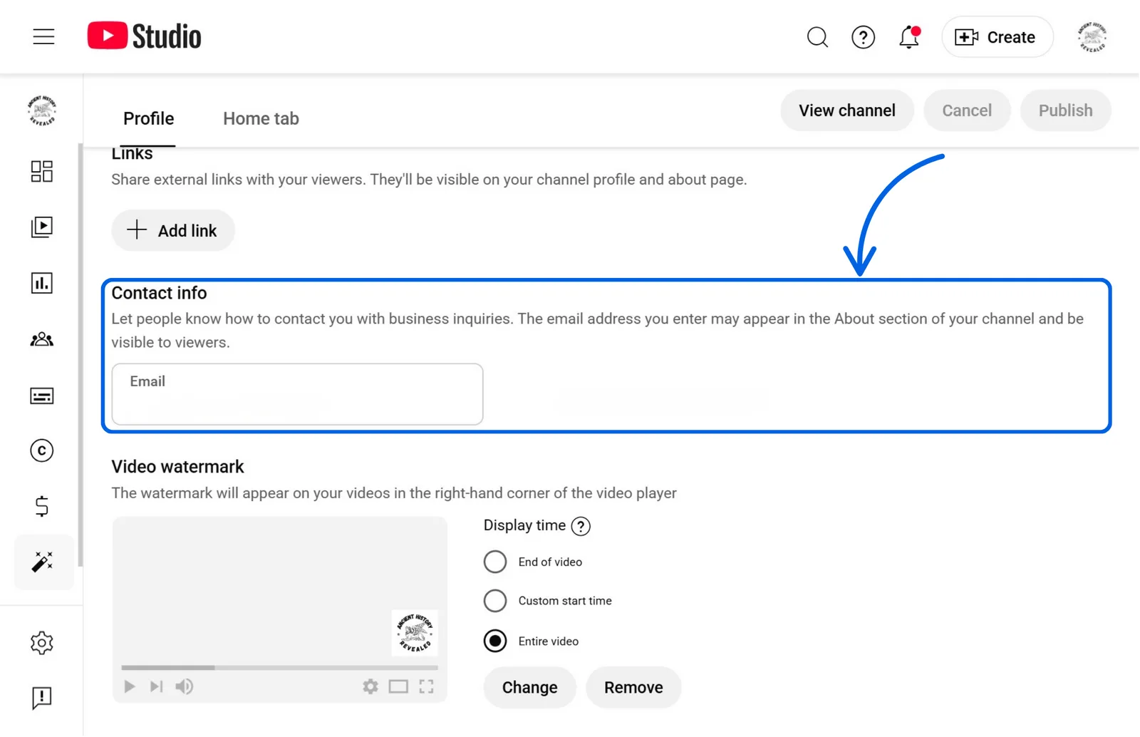 How to Create a YouTube Channel 9