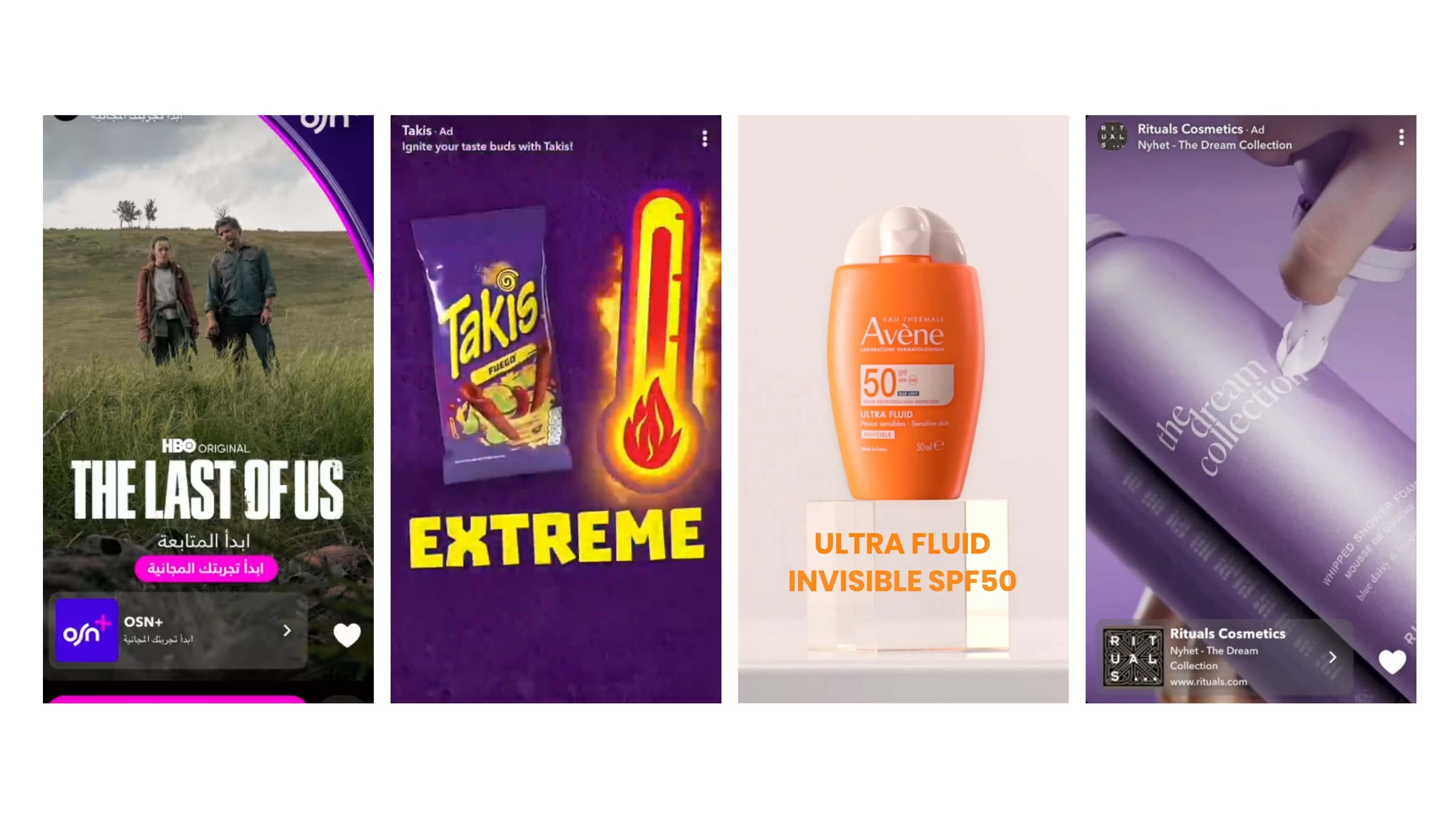 snapchat advertising: commercials