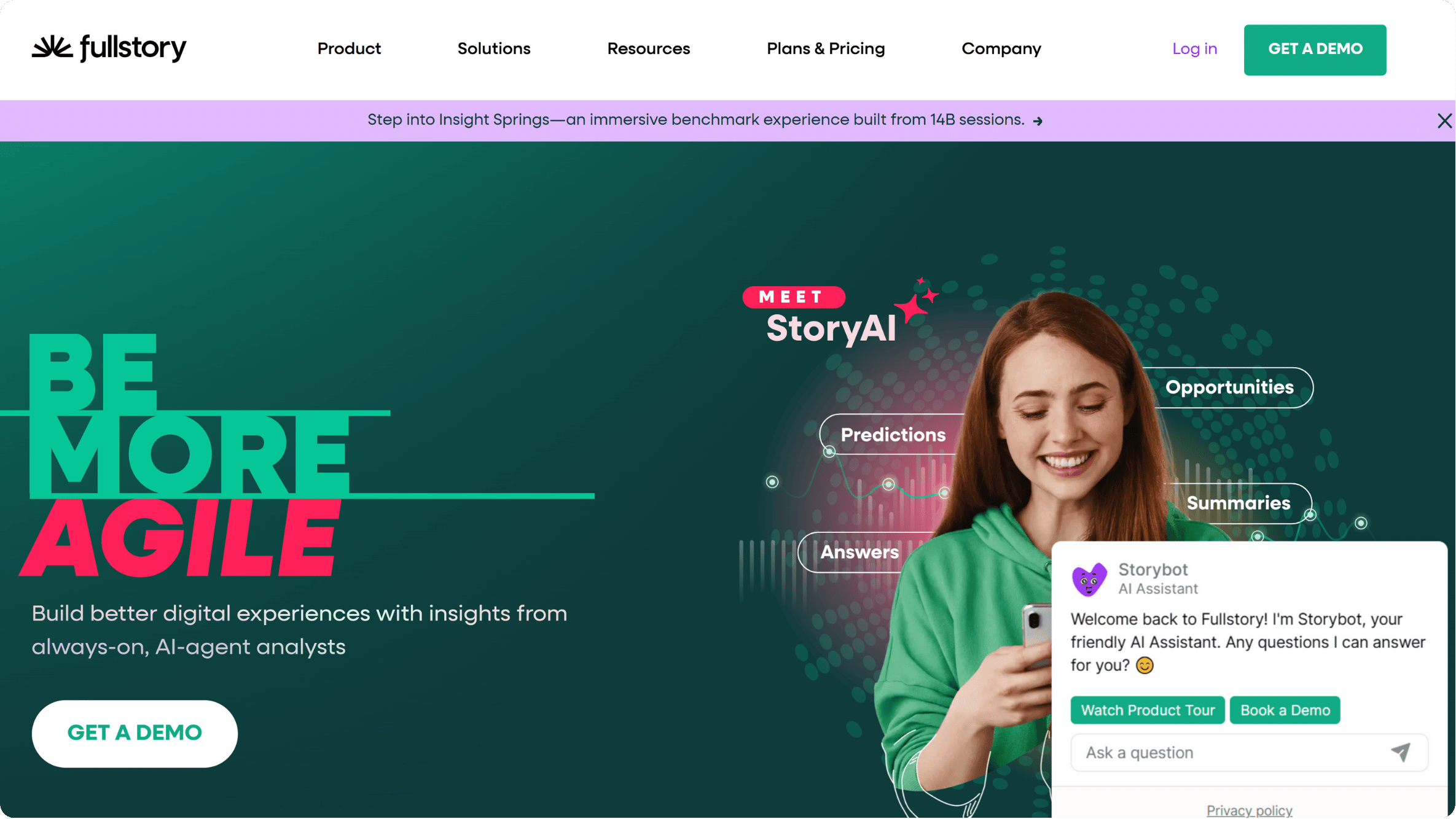 ai marketing tools: fullstory