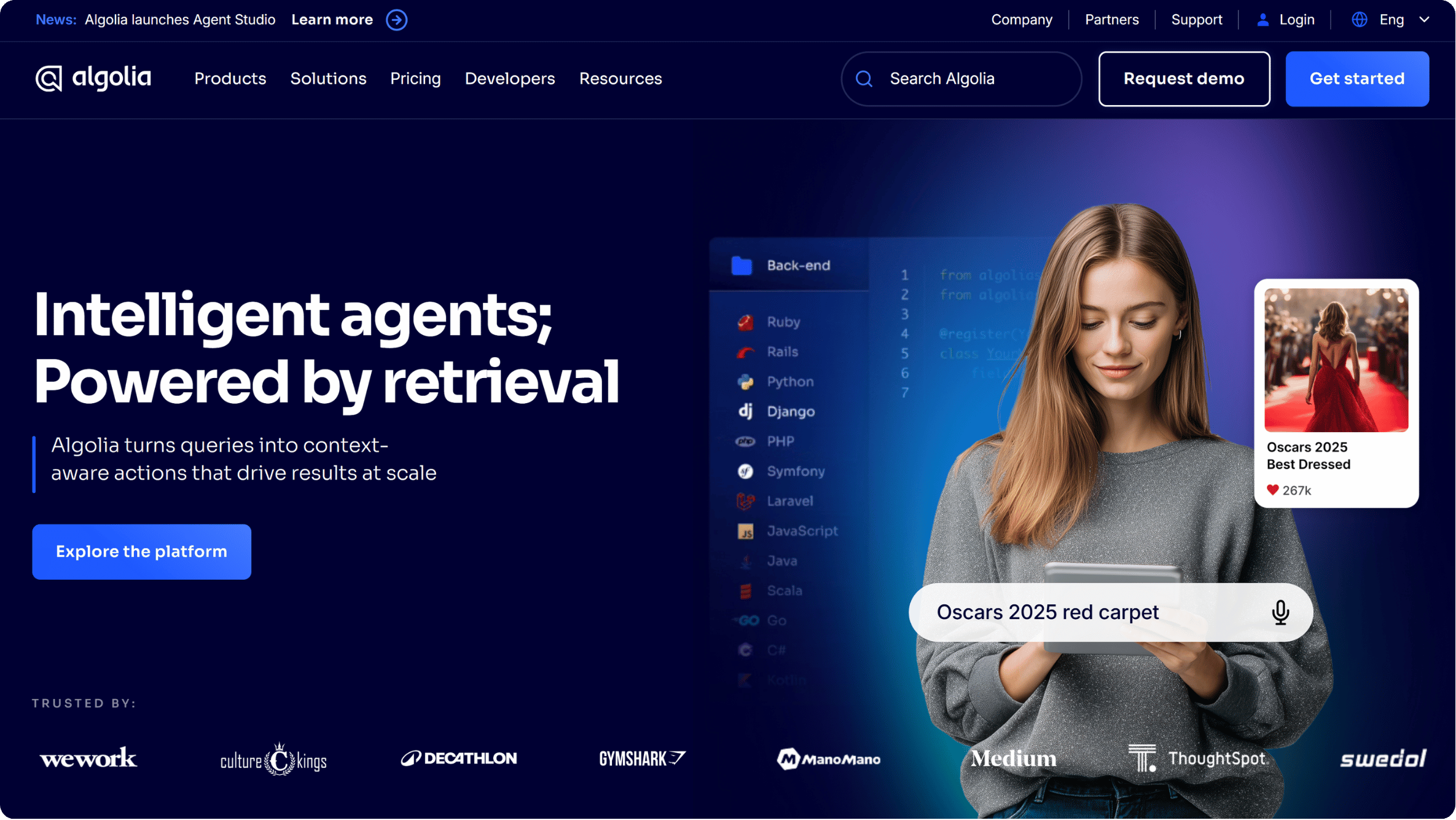 ai marketing tools: algolia