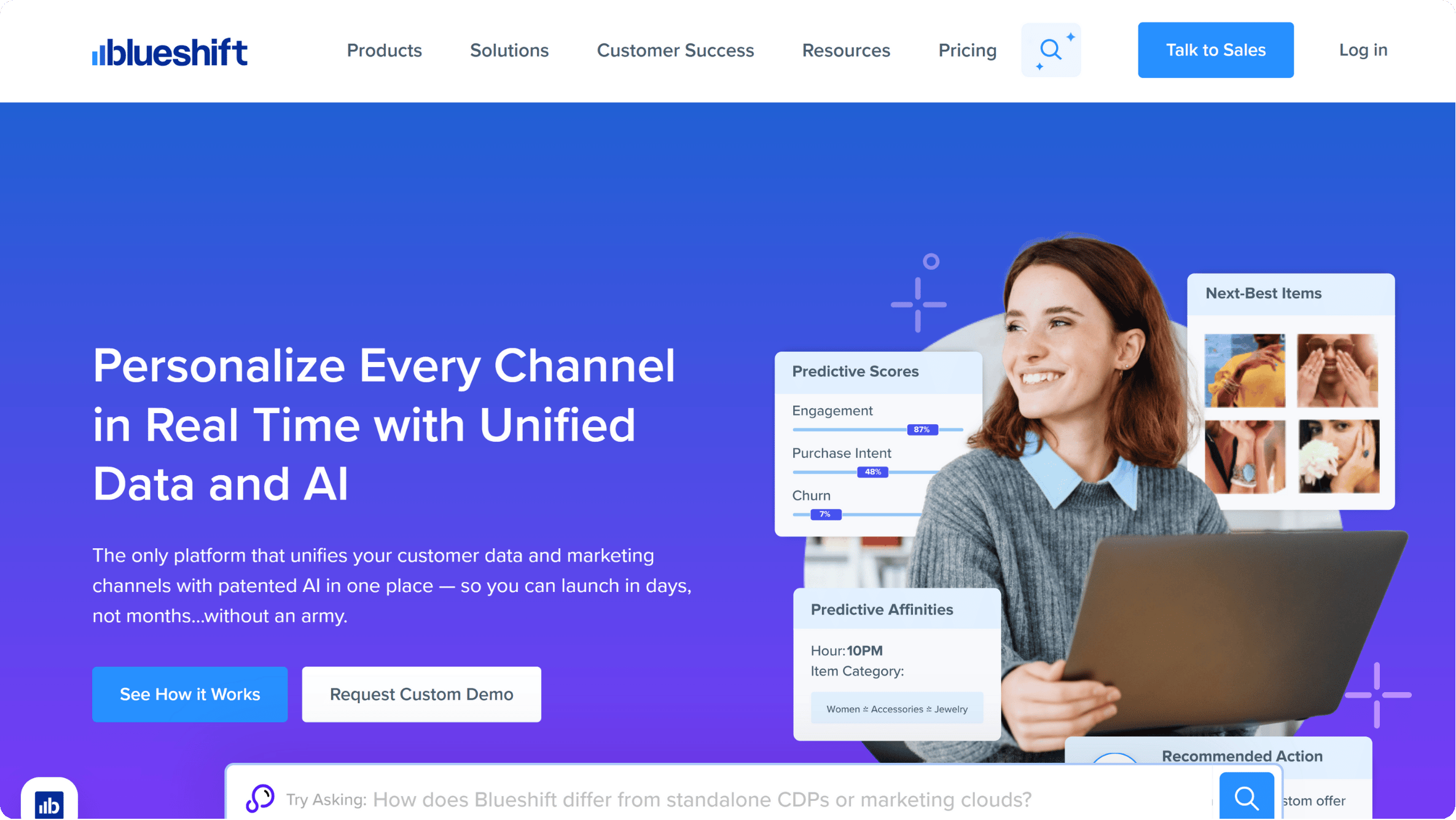 ai marketing tools: Blueshift