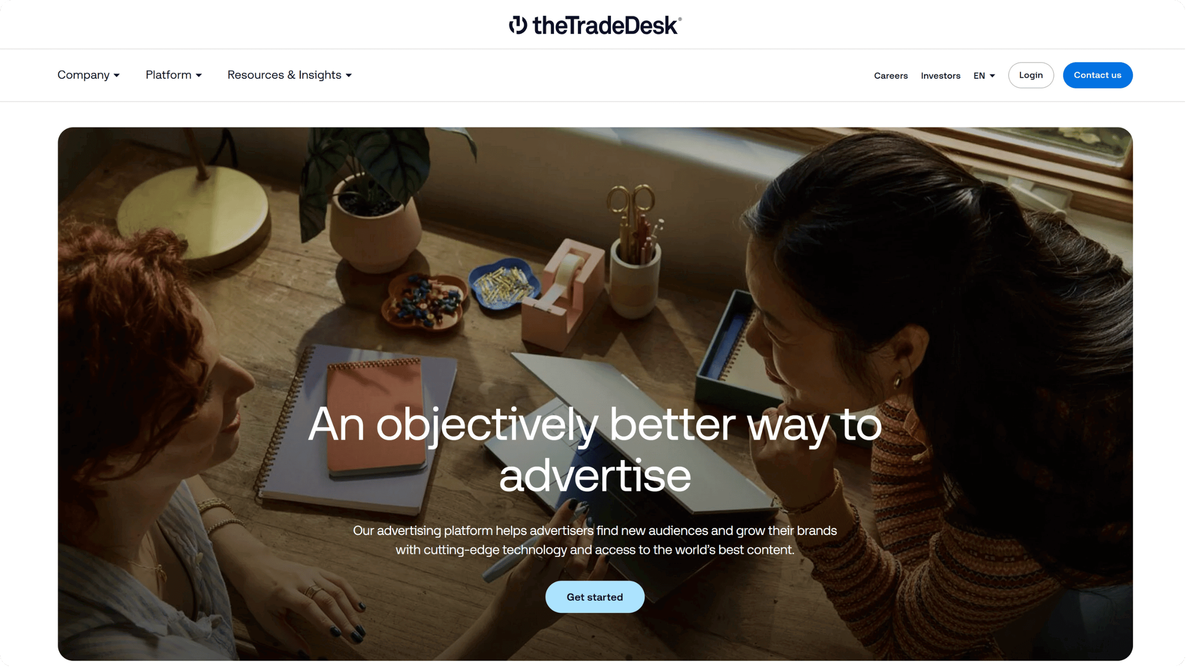 ai marketing tools: trade desk
