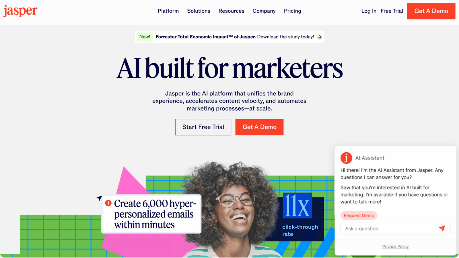 ai marketing tools: Jasper