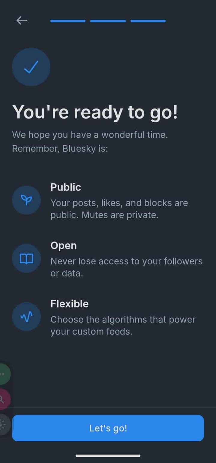 create a bluesky acount