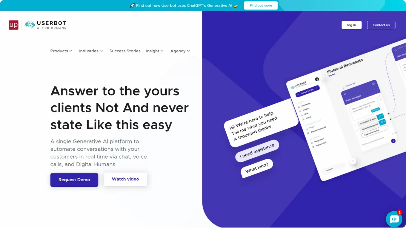 ai marketing tools: userbot.ai