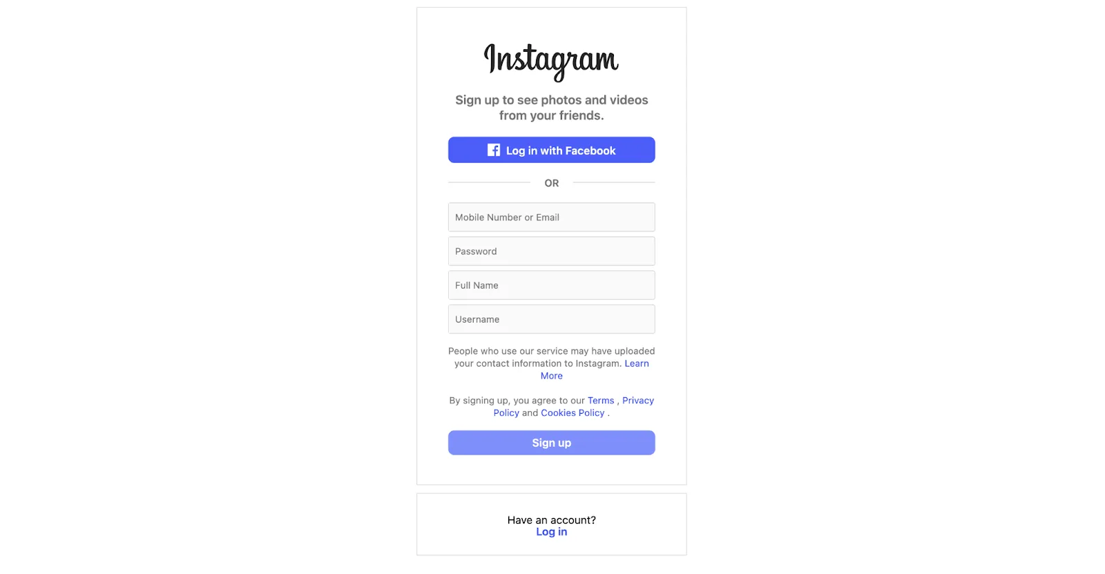how to create an instagram account for business