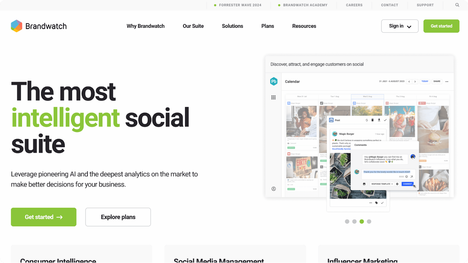 ai marketing tools: brandwatch