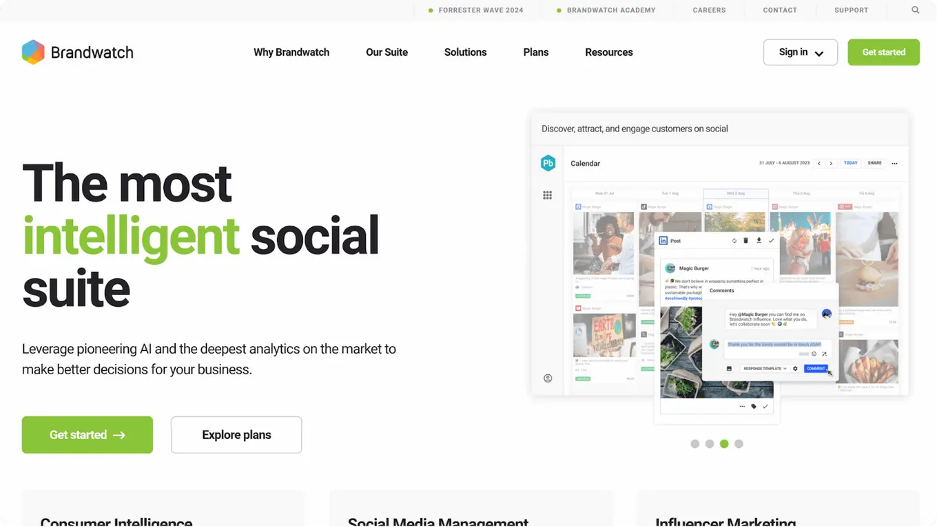 ai marketing tools: brandwatch