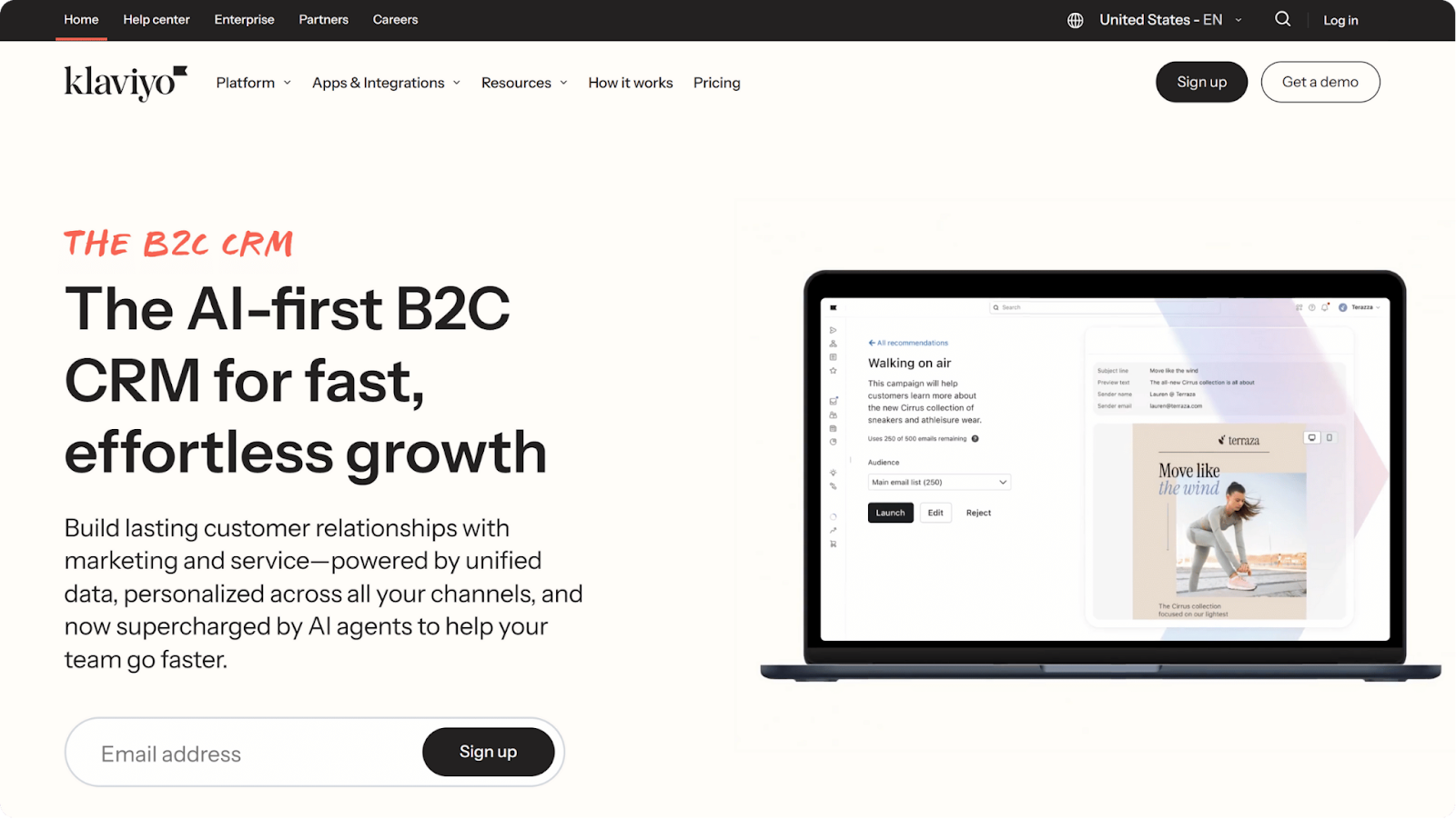 ai marketing tools: klaviyo