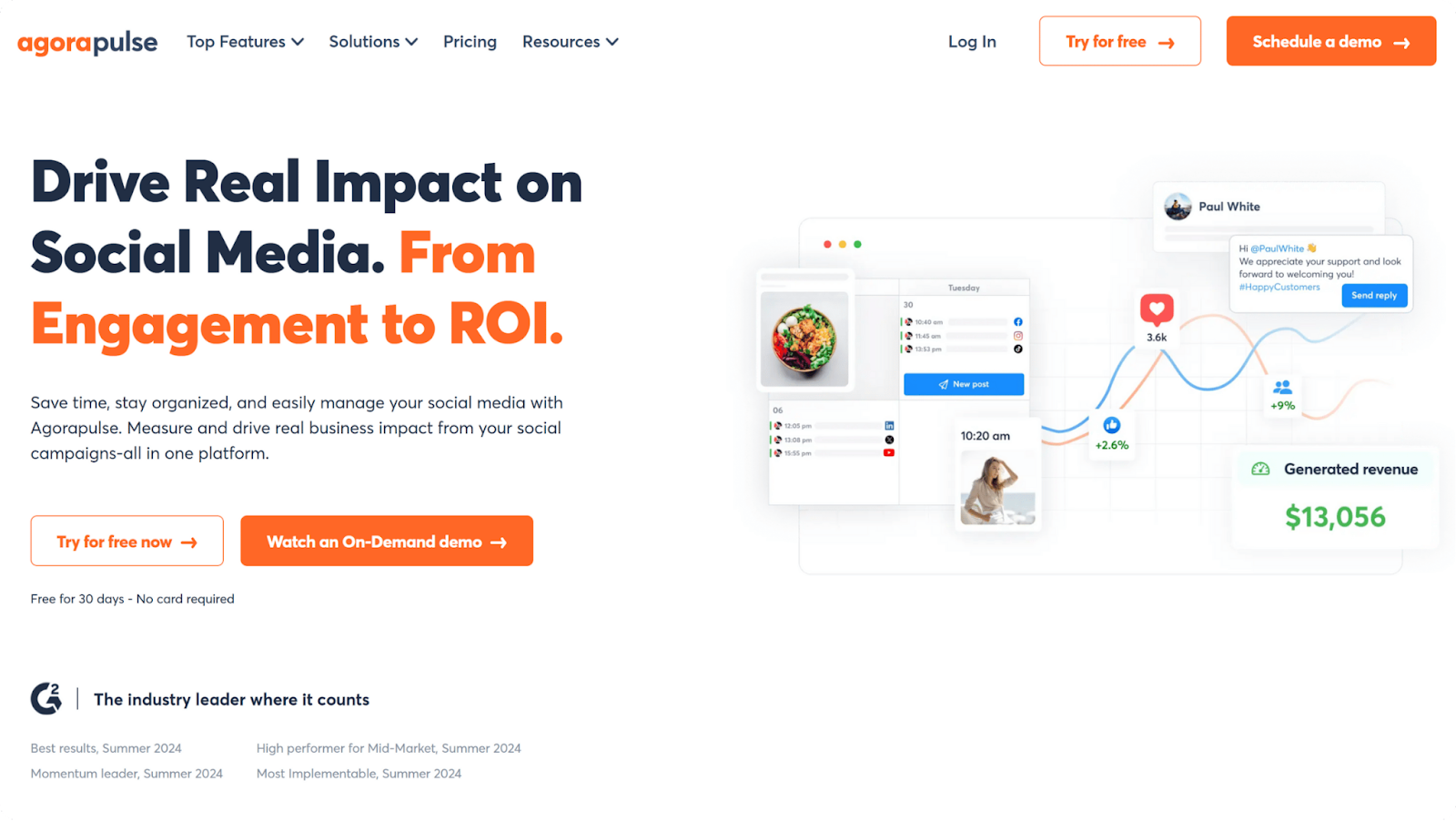 social media marketing tools: agorapulse
